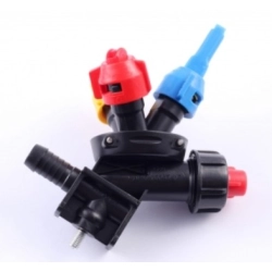 Korpus obrotowy 3-poz na waz RAU koncowy