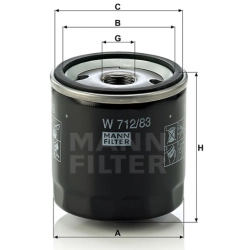 Filtr oleju 2804639