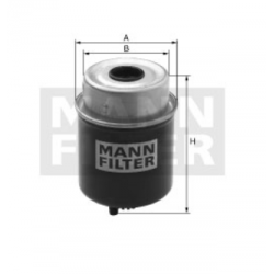 Filtr paliwa zamiennik FS19526 33533