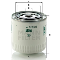 Filtr oleju W920/21