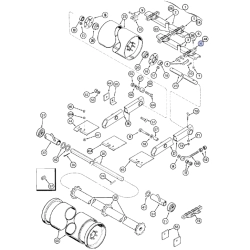 Łańcuch podajnika pochyłego odpowiednik nr 1989520C1 do kombajnu Case ZEW.