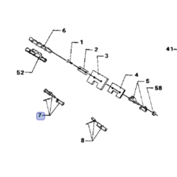 Spinka łańcucha MF Dron D42351400