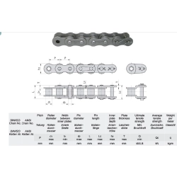 Łańcuch rolkowy 12B-1