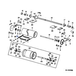 Łańcuch podajnika pochyłego odpowiednik nr 1319202C91/1319206C91 do kombajnu Case