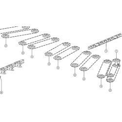 Łańcuch sieczkarnia boczny nr 912096