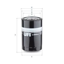 Filtr oleju przykręcany UFI 2380900