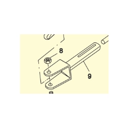 Wspornik napinacz łańcucha DR10090 Olimac