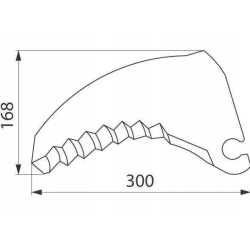 Nóż prasa Krone 00275995.0