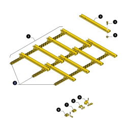 Lancuch podajnik pochyly NEW HOLLAND 84021366
